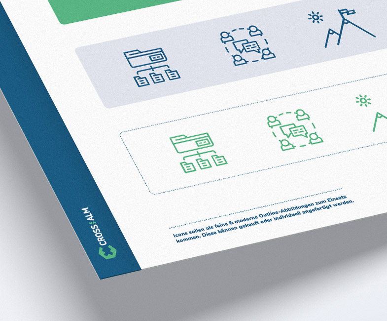 Individuelle Icons für Cross ALM Berlin