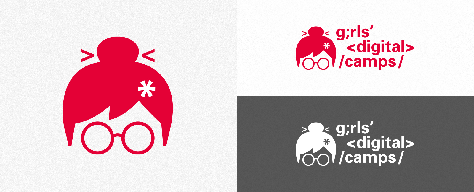 ungerplus_logo_design_branding_decide Girls' Digital Camp Logo