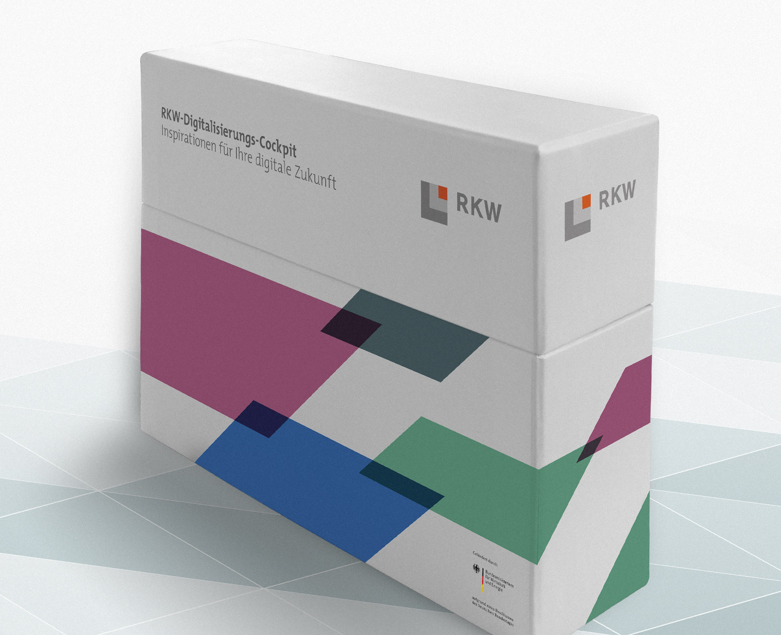 Design für eine Fortbildungss-Box für RKW