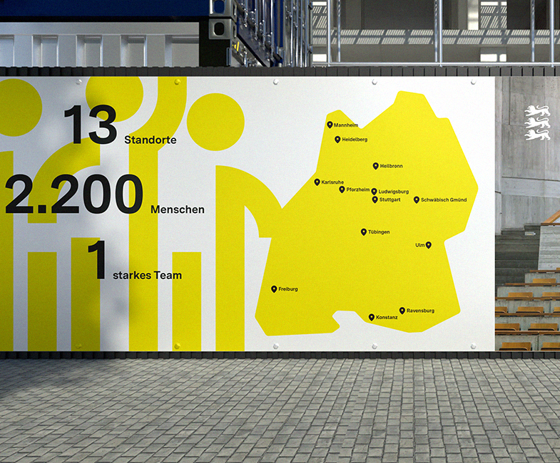 VBV BW Bauzaunbanner Grafikdesign
