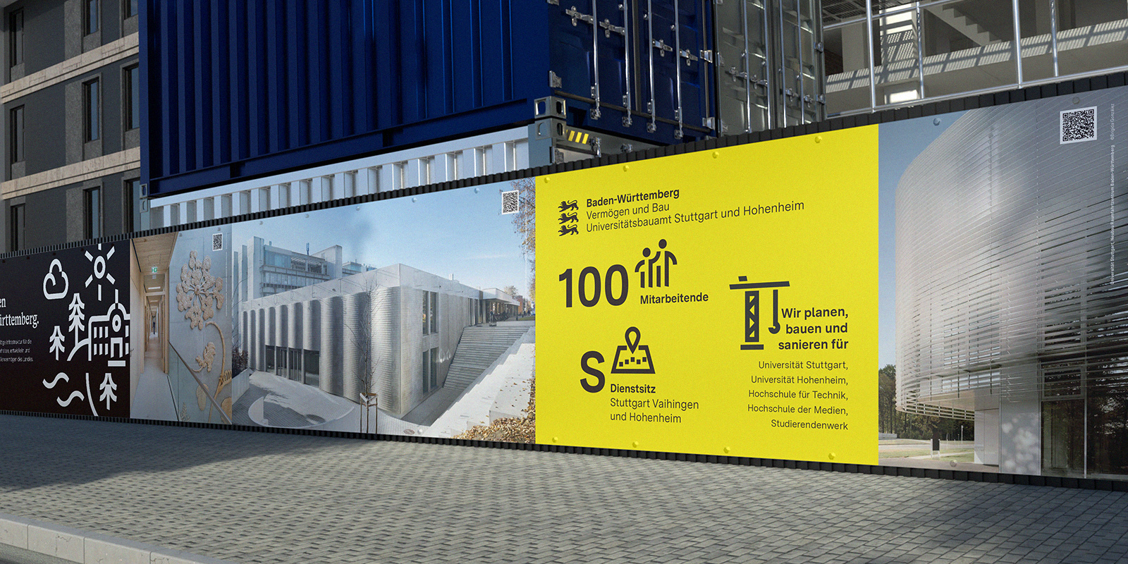 VBV BW Bauzaunbanner Grafikdesign
