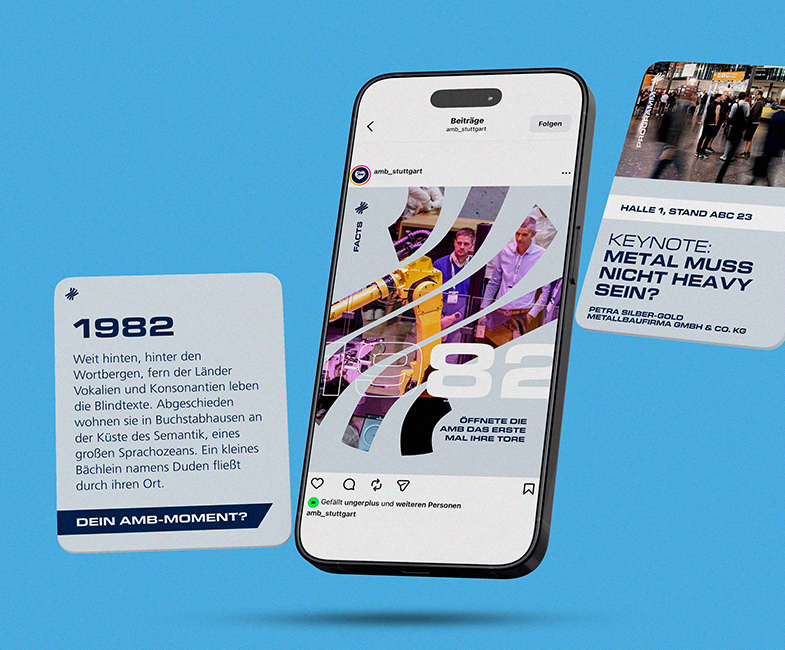 AMB 2026 Instagram-Content mit Facts, Keynote und historischem Messemoment